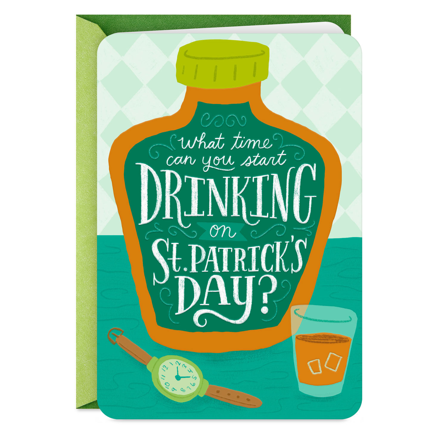 One Long Happy Hour Funny St. Patrick's Day Card