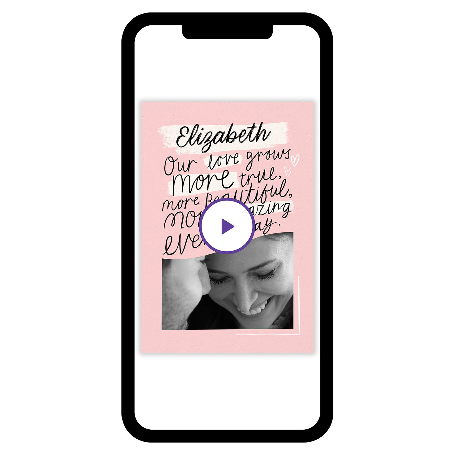 Our Love Grows More Every Day Love eCard