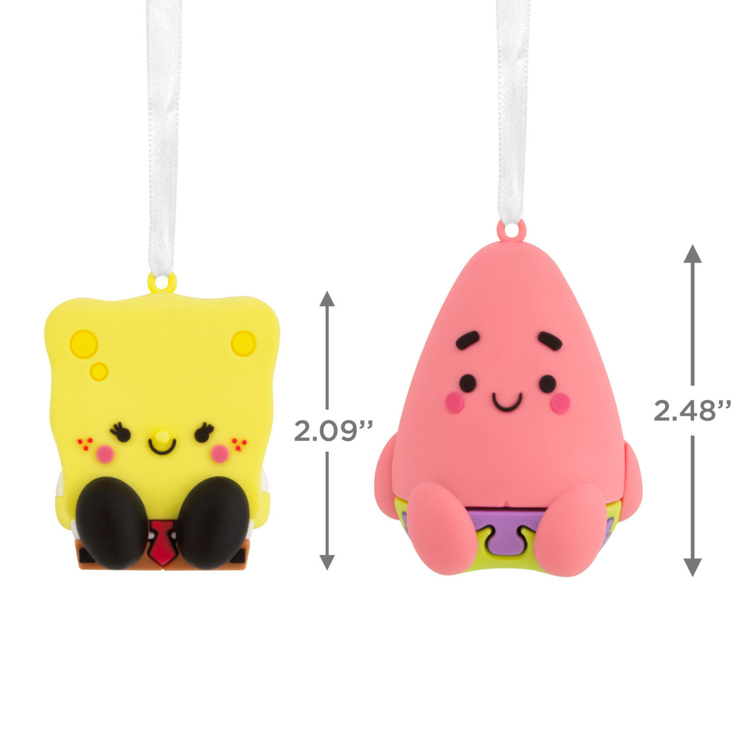 Better Together Nickelodeon SpongeBob SquarePants and Patrick Star Magnetic Hallmark Ornaments, Set of 2 for only USD 14.99 | Hallmark