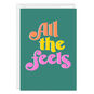 Retro All the Feels Custom Card, , large image number 1