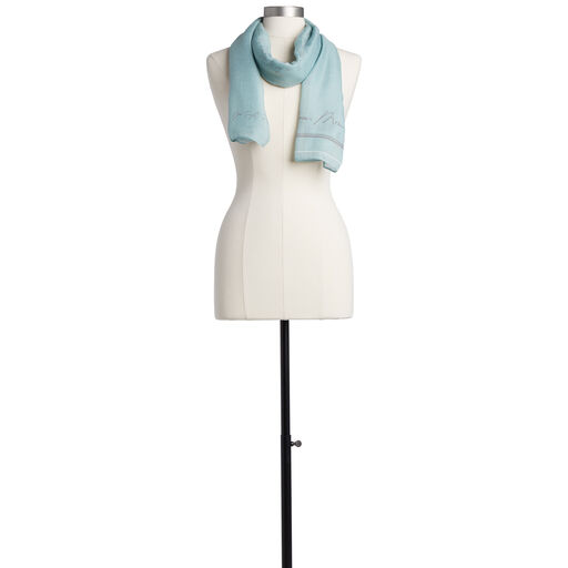 Light Green Dear You Mom Women's Scarf, 