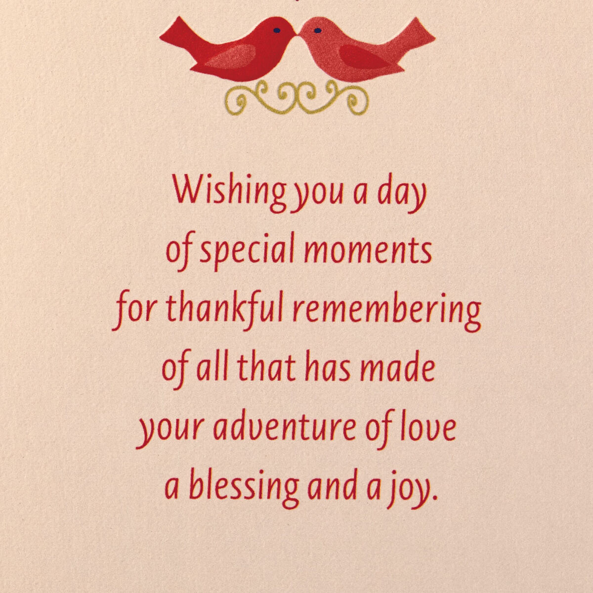 God Bless You on Your Anniversary Religious Anniversary Card - Greeting
