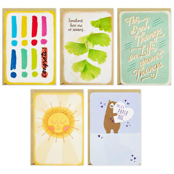 Assorted Just Because Cards Organized in Storage Box, Box of 10, , large image number 3