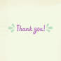 Colorful Letters Simply Said Thank-You Card, , large image number 2