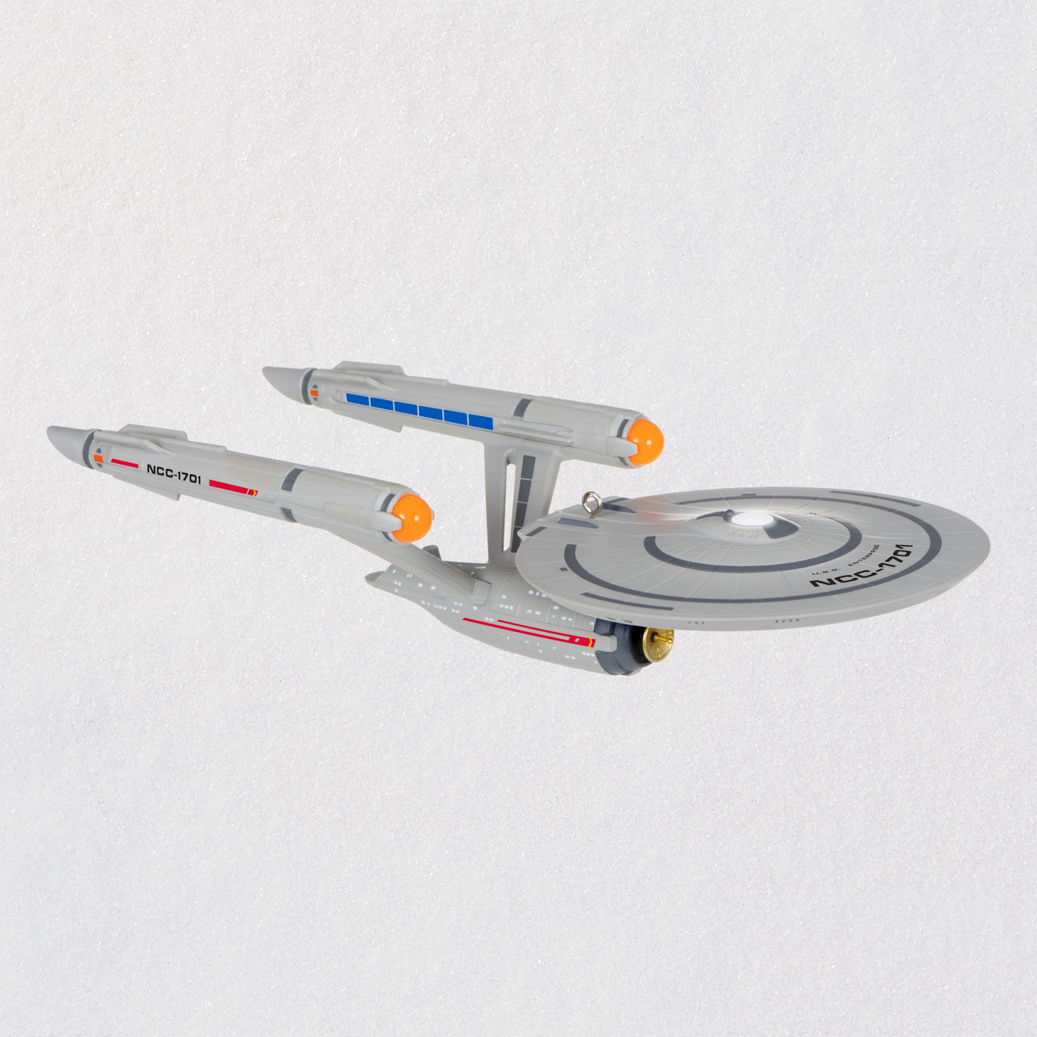 Enterprise™ Metal Hallmark Ornament NCC 1701 Star Trek™ U.S.S 