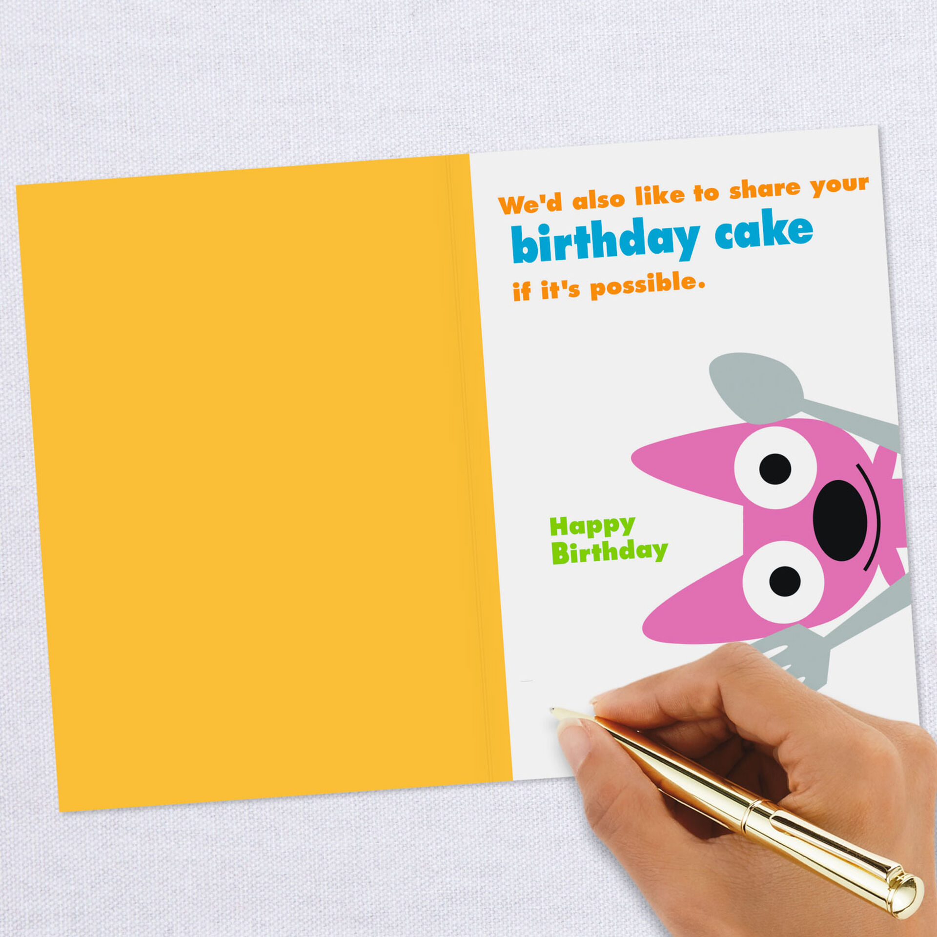 hoops&yoyo™ Pass the Cake Birthday Card With Sound Greeting Cards