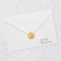 Floral Dove Blank Card Envelope Back with Seal image number 6