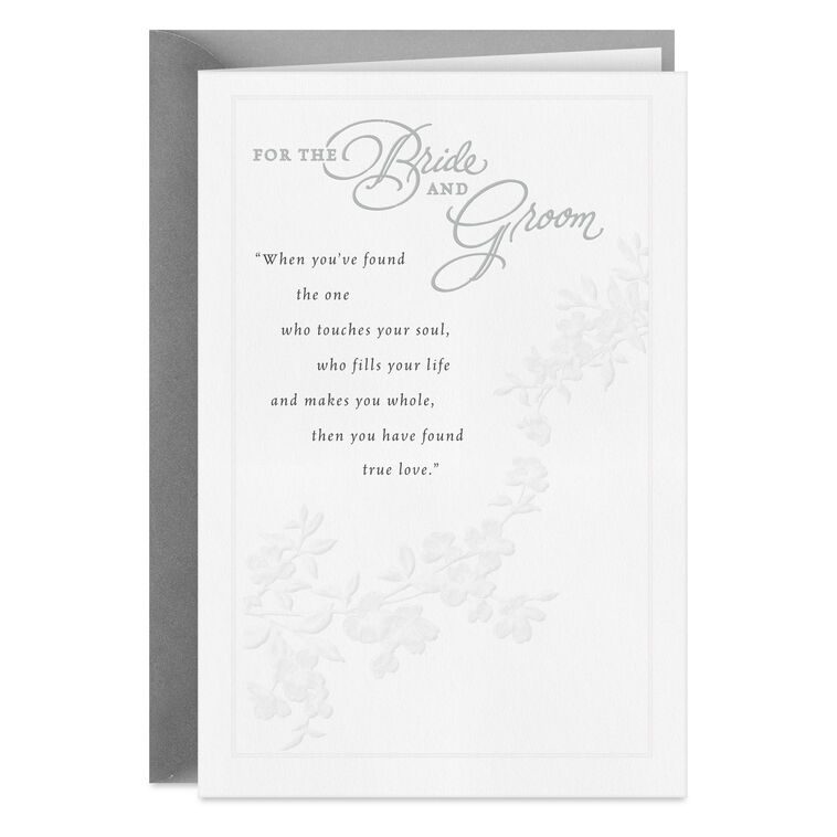 Blessings and Best Wishes Wedding Card