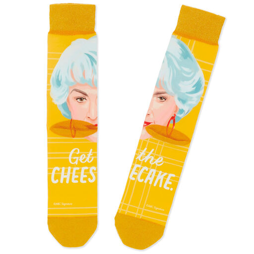 Dorothy The Golden Girls Cheesecake Novelty Crew Socks, 
