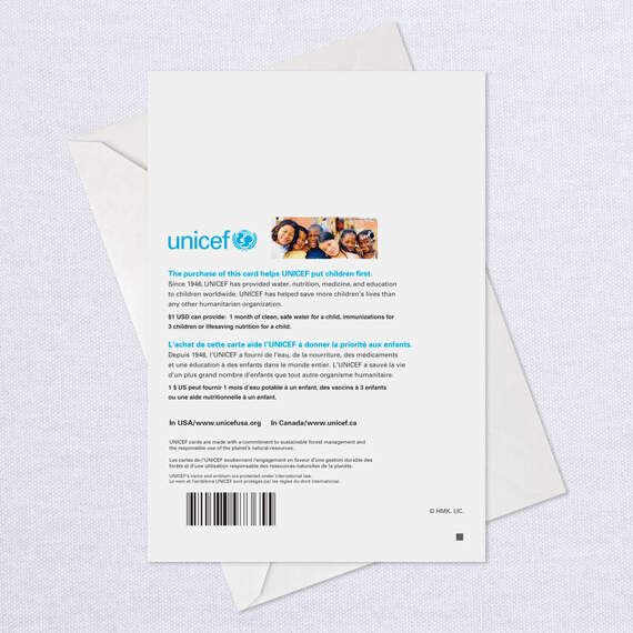 UNICEF You're a Wonderful Friend Butterflies Birthday Card, , large image number 7