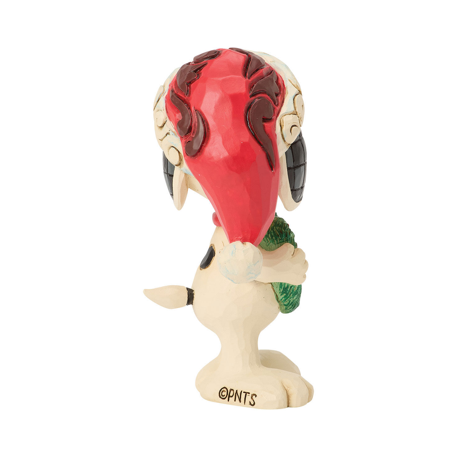 Jim Shore Snoopy With Heart Wreath Statue side image number 4