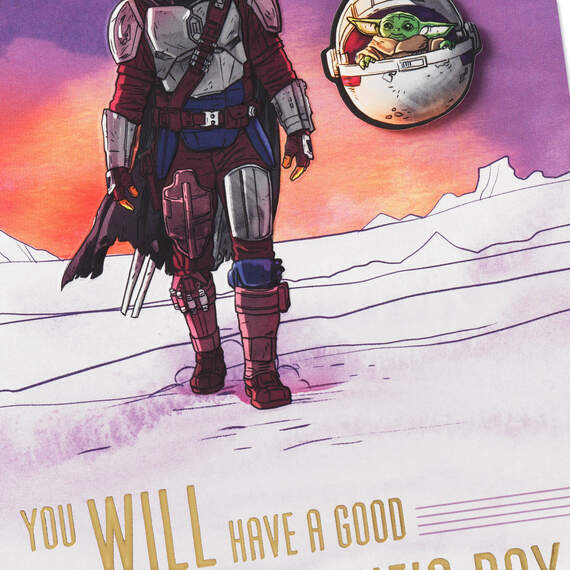 Star Wars: The Mandalorian™ and Grogu™ Valentine's Day Card, , large image number 4