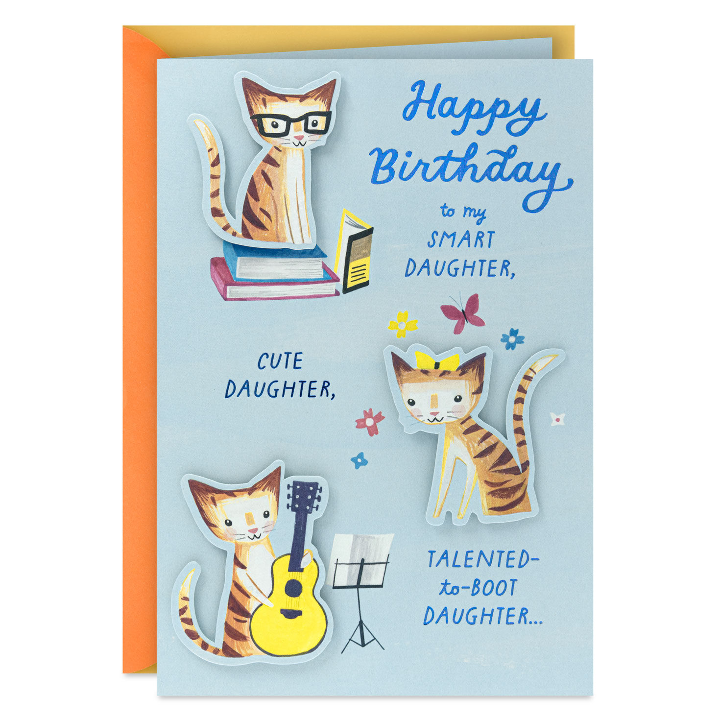 So Glad You're Mine Birthday Card for Daughter