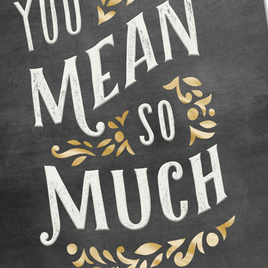 You Mean So Much Thank You Card - Greeting Cards - Hallmark