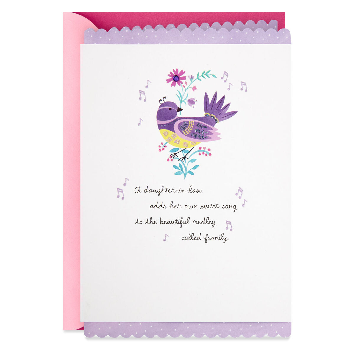 You Add So Much to Our Family Birthday Card for Daughter-in-Law