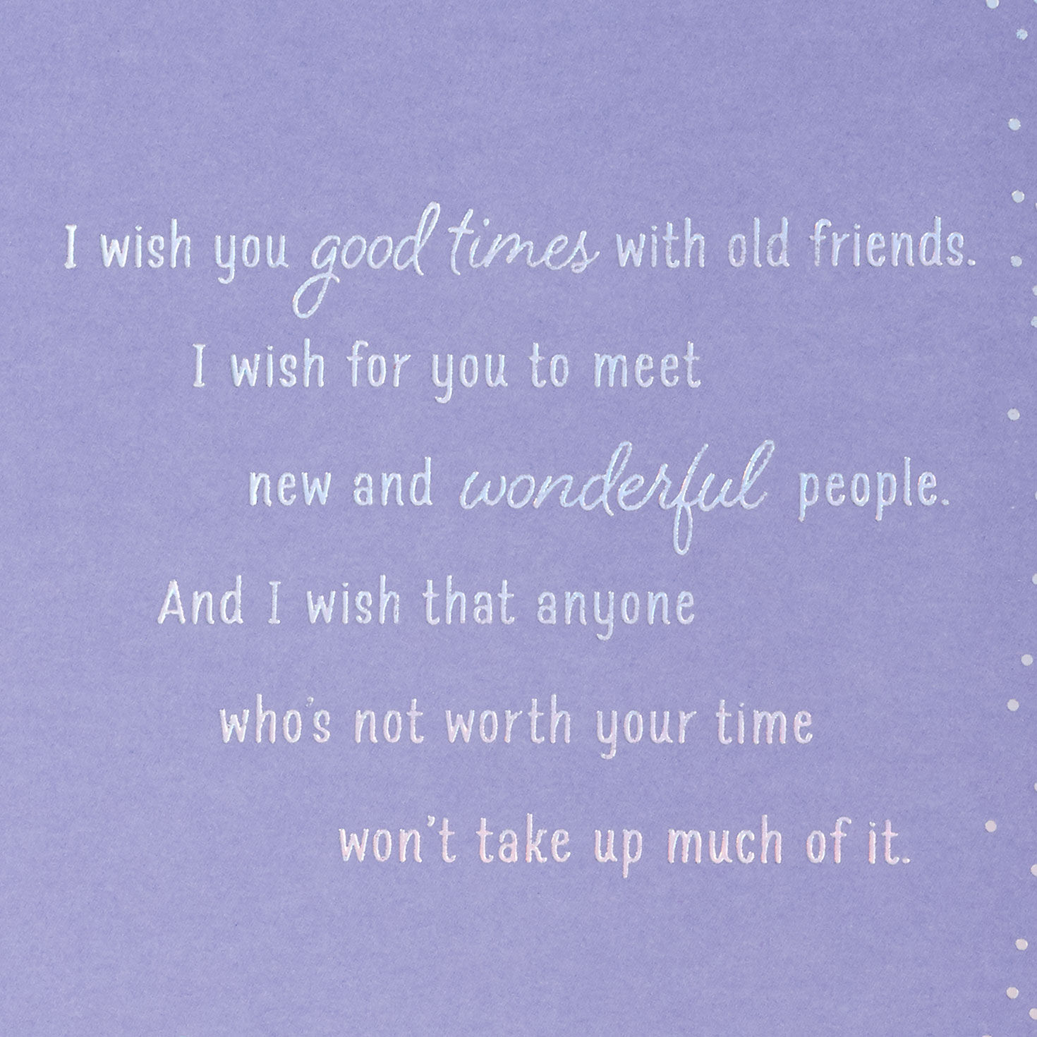 Sparkler-Topped Cake Sister Birthday Card Sentiment image number 3