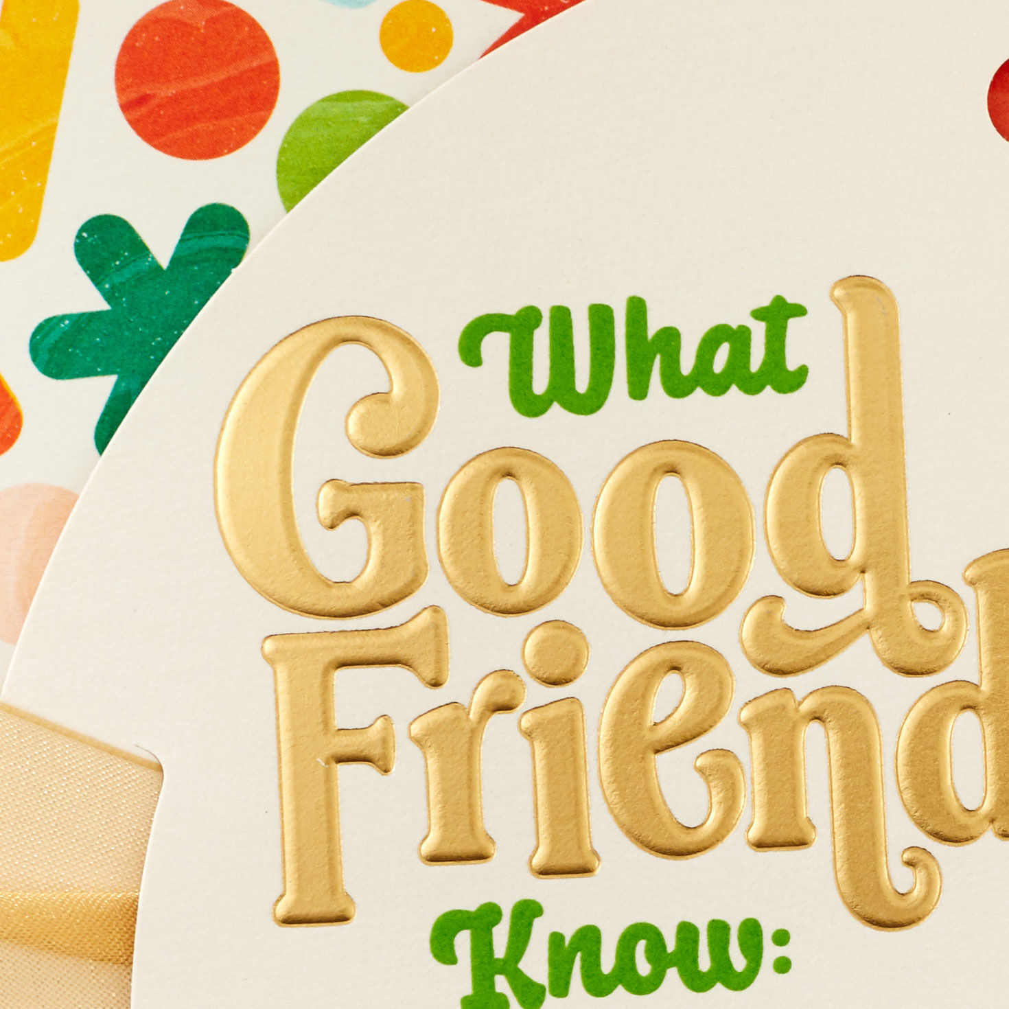 What Good Friends Know Birthday Card for Friend, , large image number 5