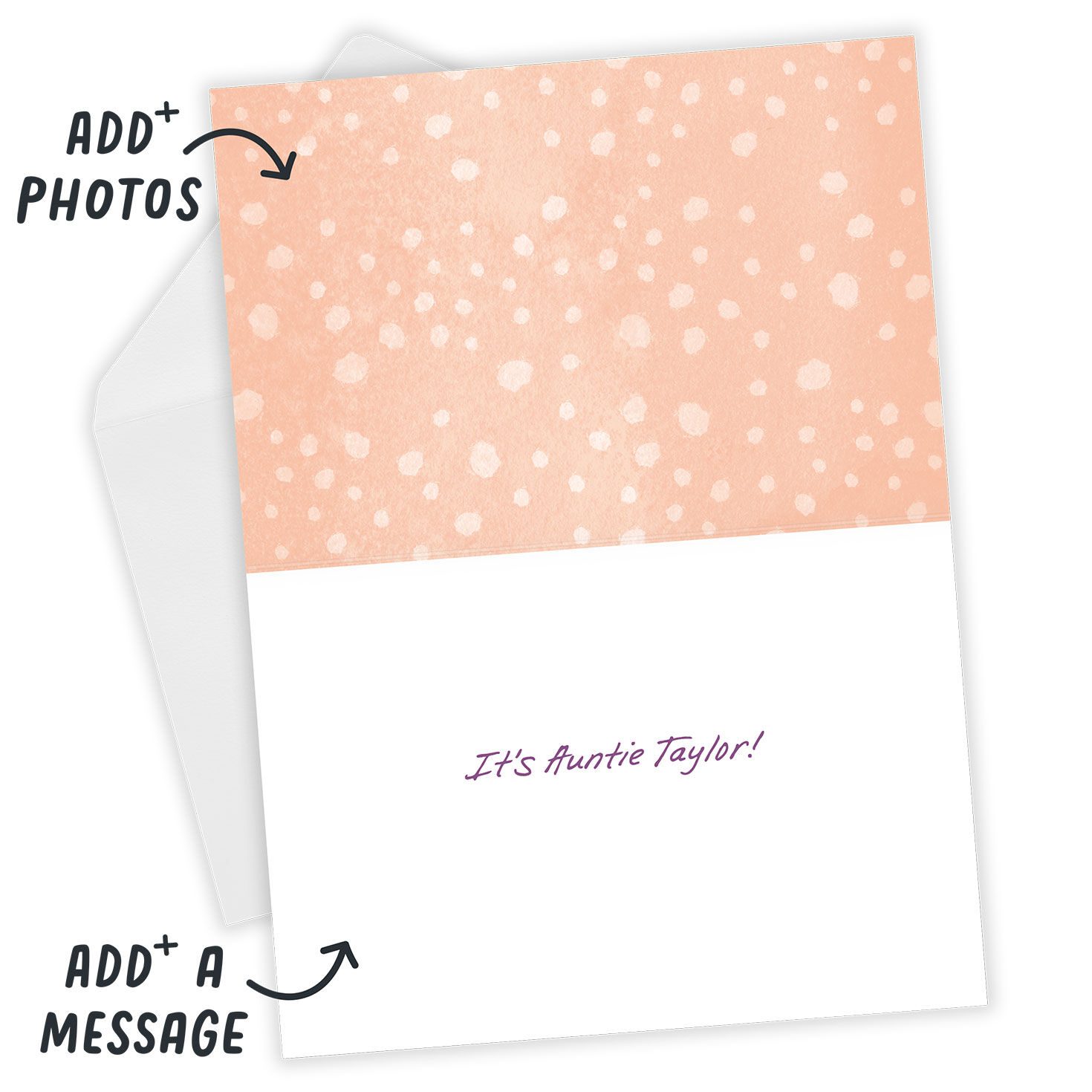 Personalized Bunny Love Easter Photo Card  image number 4