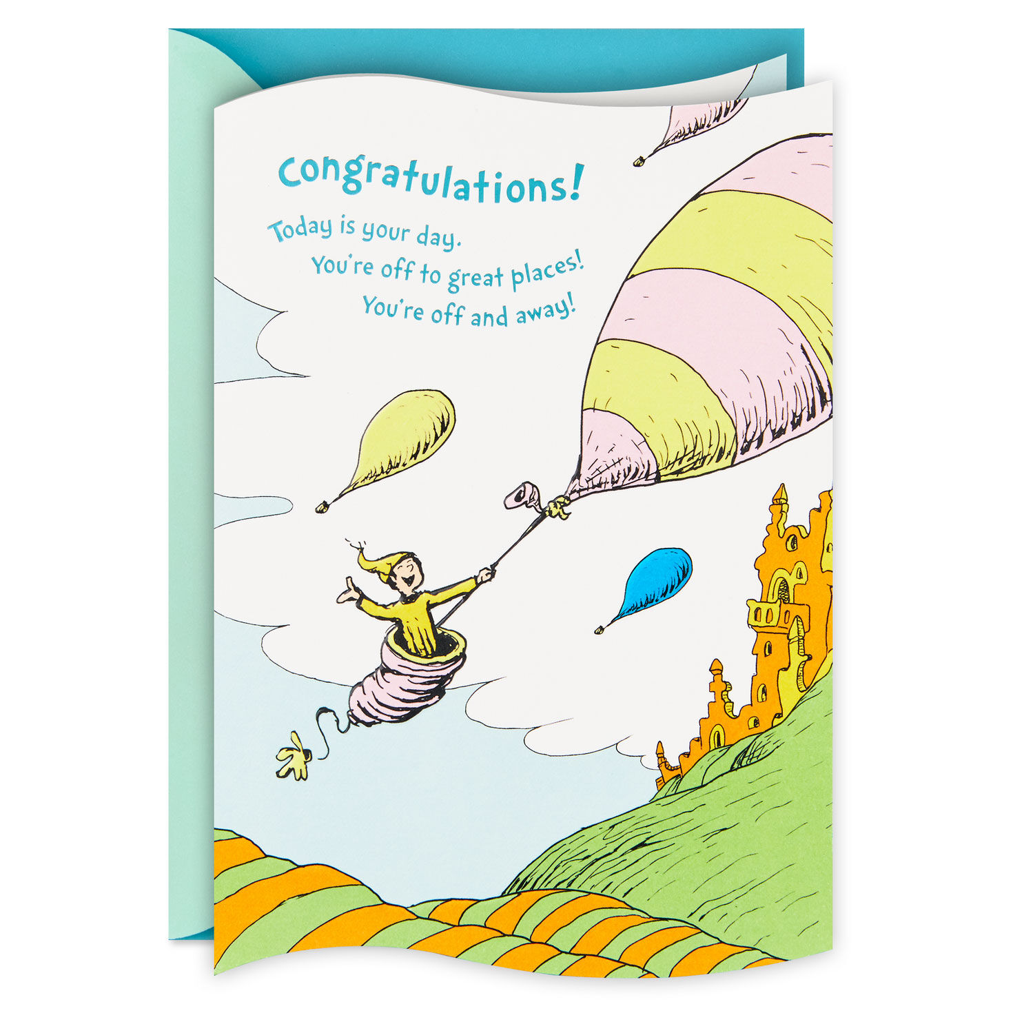 Dr. Seuss™ Oh the Places You'll Go! Today Is the Day Graduation Card - Greeting Cards | Hallmark for Oh The Places You Ll Go Free Printables