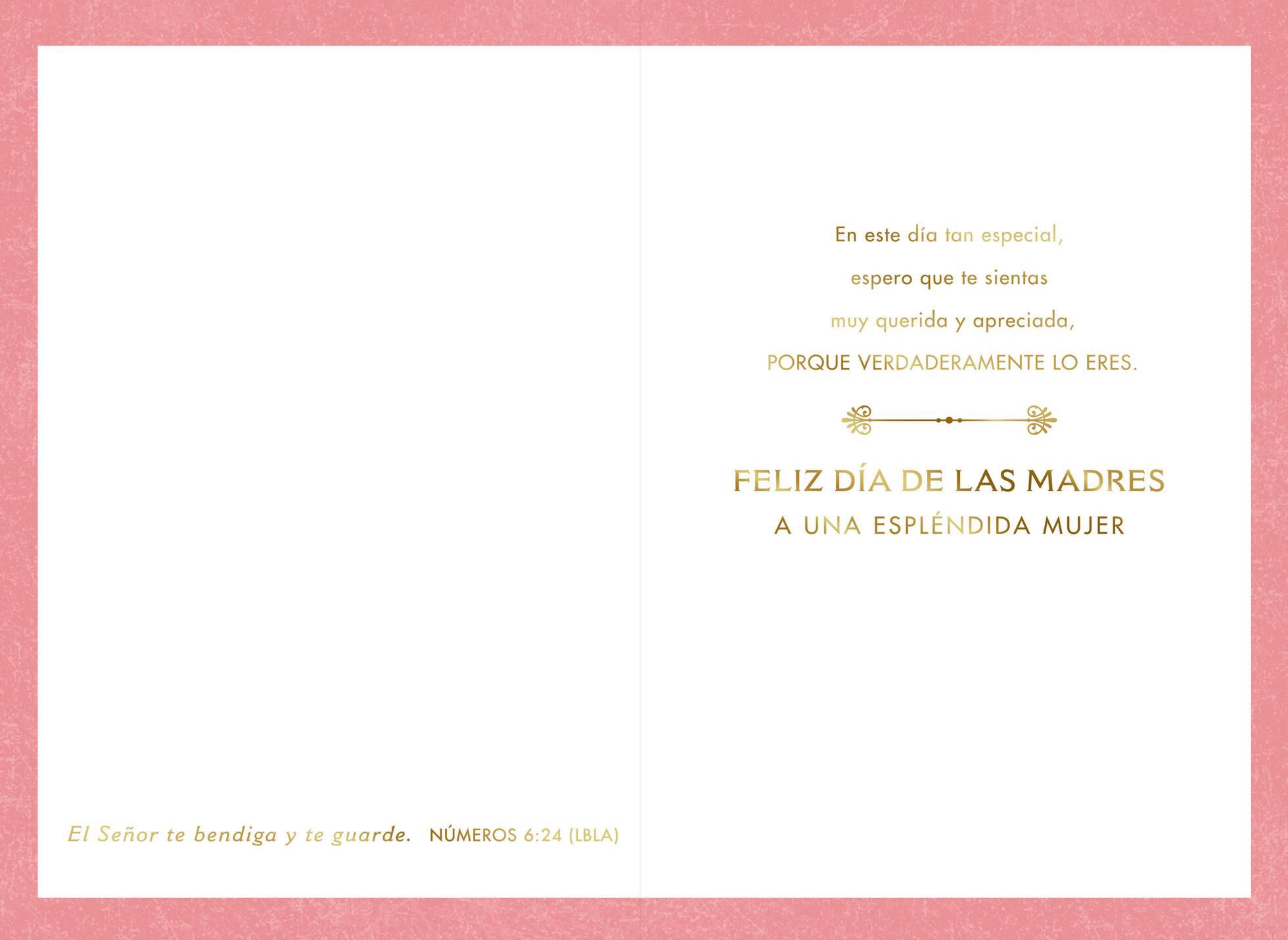 You're a Blessing to Know Religious Spanish-Language Mother's Day Card