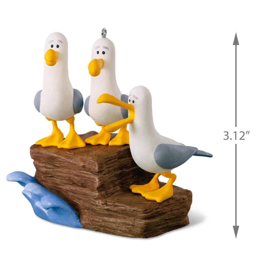 Disney/Pixar Finding Nemo Mine! Mine! Mine! Seagulls Ornament With Sound - Keepsake Ornaments ...