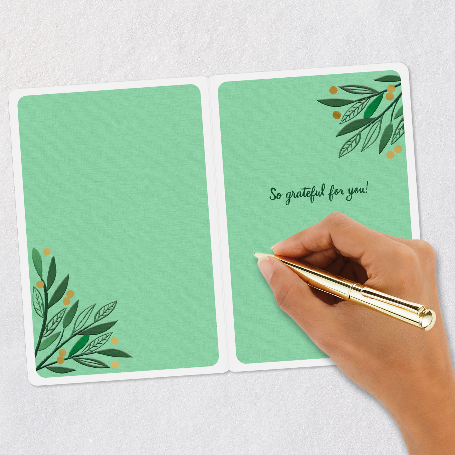 So Grateful for You Holiday Card for only USD 2.99 | Hallmark