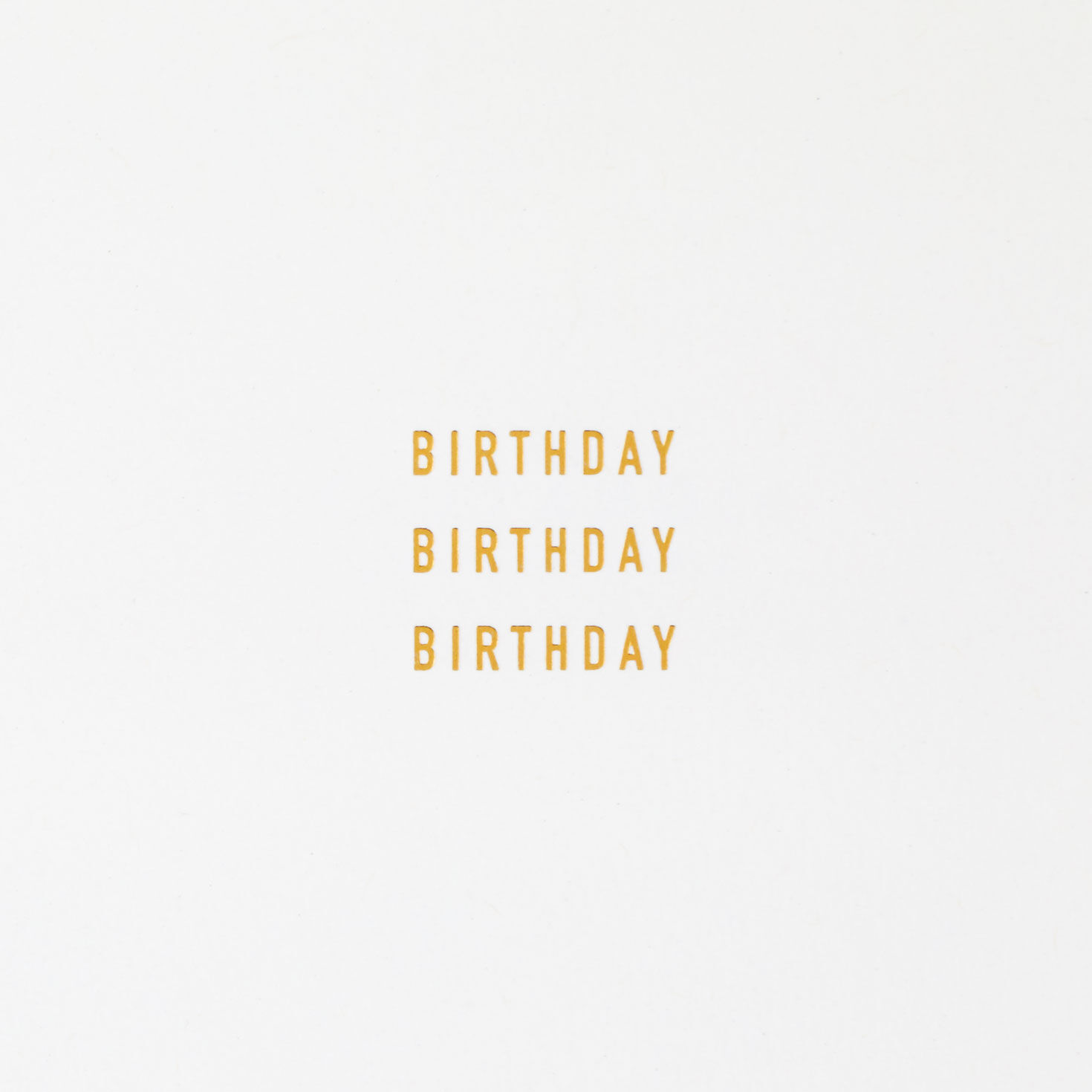 Happy Happy Happy Embossed Birthday Card for only USD 5.99 | Hallmark