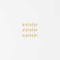 Happy Happy Happy Embossed Birthday Card, , large image number 2