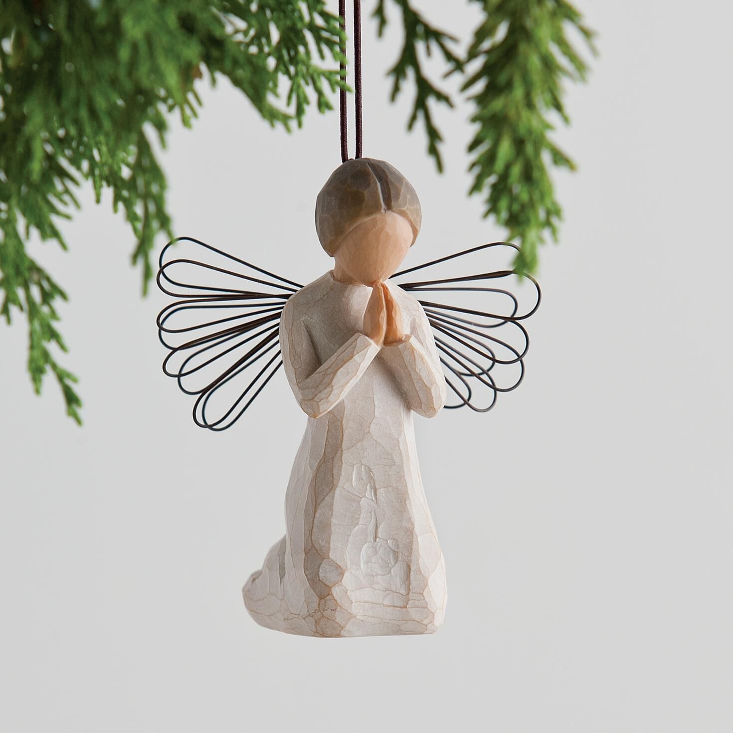 Willow Tree&reg; Angel of Prayer Ornament, , large image number 2