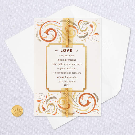 The Love You've Found Together Wedding Card, , large image number 6