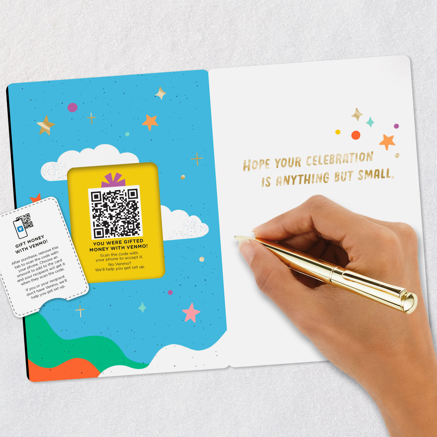 Wish Big Venmo Birthday Card, , large image number 8