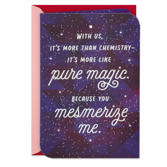 You Mesmerize Me Romantic Valentine's Day Card, , large image number 1