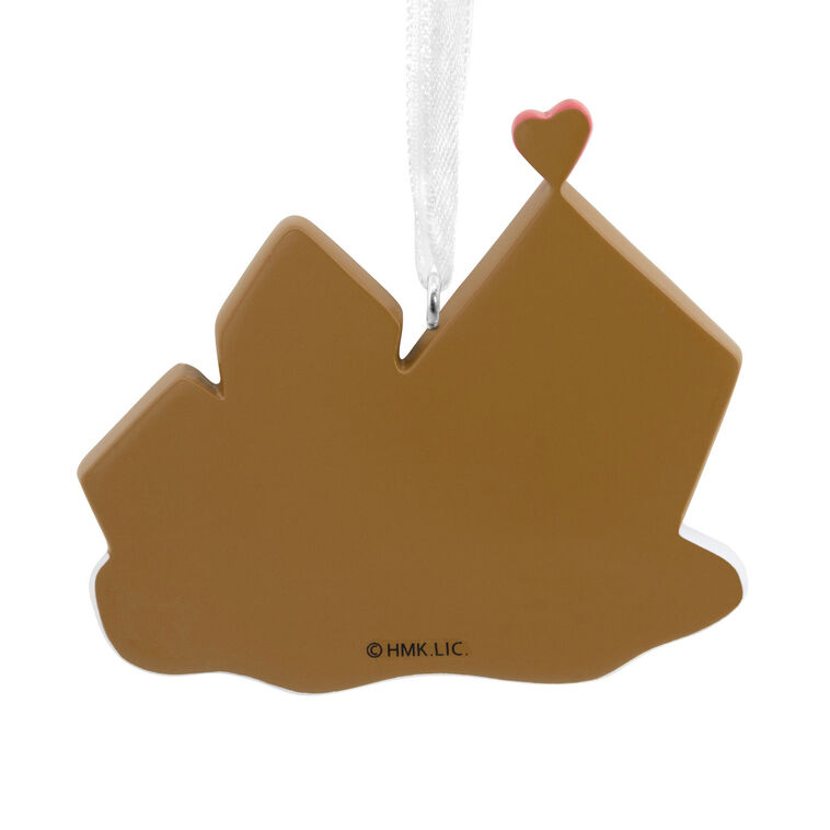 Warm Homes Good Neighbors Christmas Ornament Back image number 4