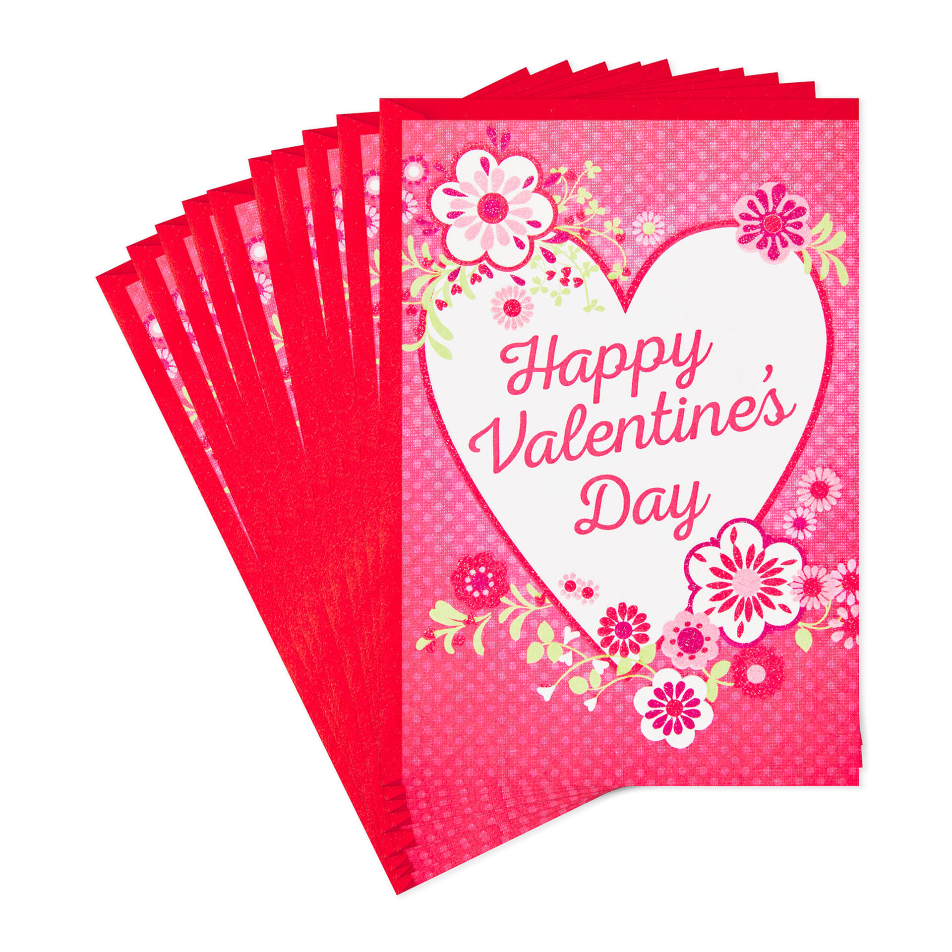 Glitter Wedding Invitation Card Valentine's day Greeting Card w/ Diamond Ribbon 