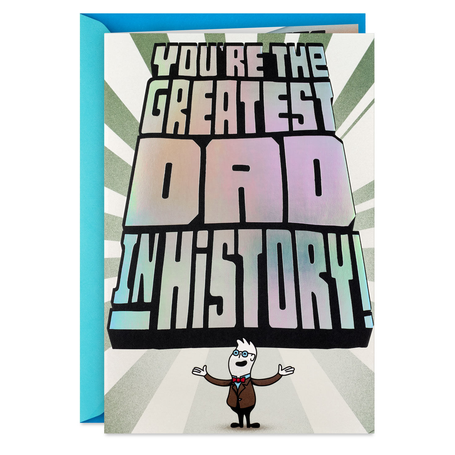 Greatest Dad in History—and Prehistory Funny Pop-Up Father's Day Card