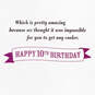 Same Lovable You 10th Birthday Card, , large image number 2