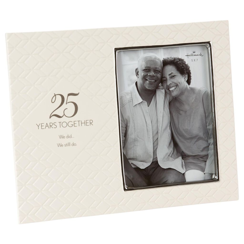 Still Do 25th Anniversary Picture Frame, 5x7 Picture Frames Hallmark