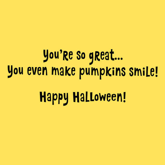 You're So Great Halloween Card, , large image number 2