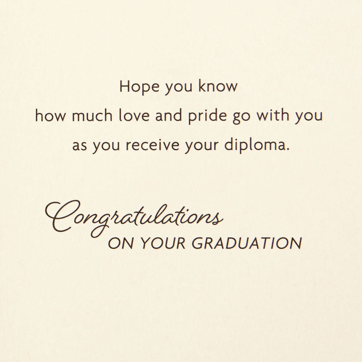 Receiving Your Diploma Graduation Card for Granddaughter - Greeting ...