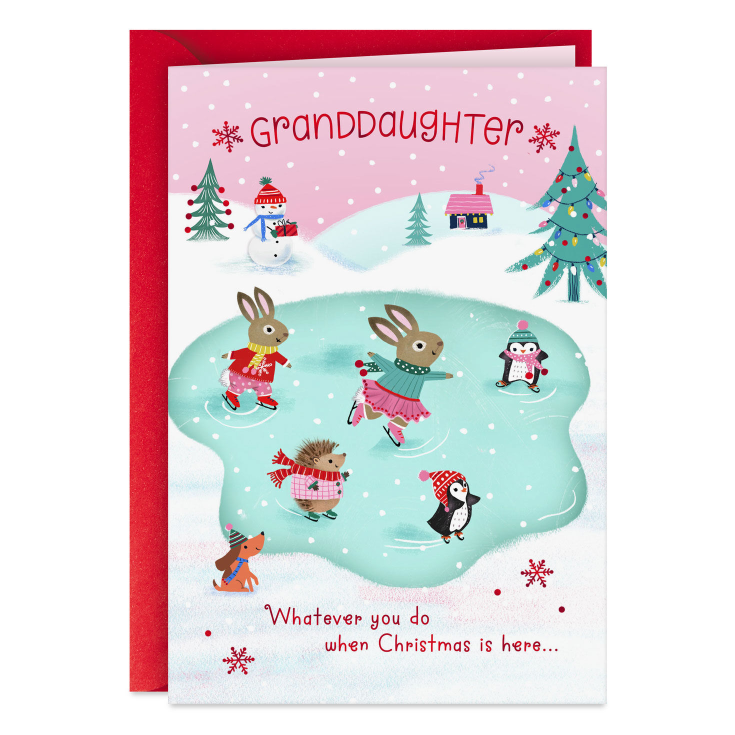 Hope Your Holiday Is as Nice as You Christmas Card for Granddaughter