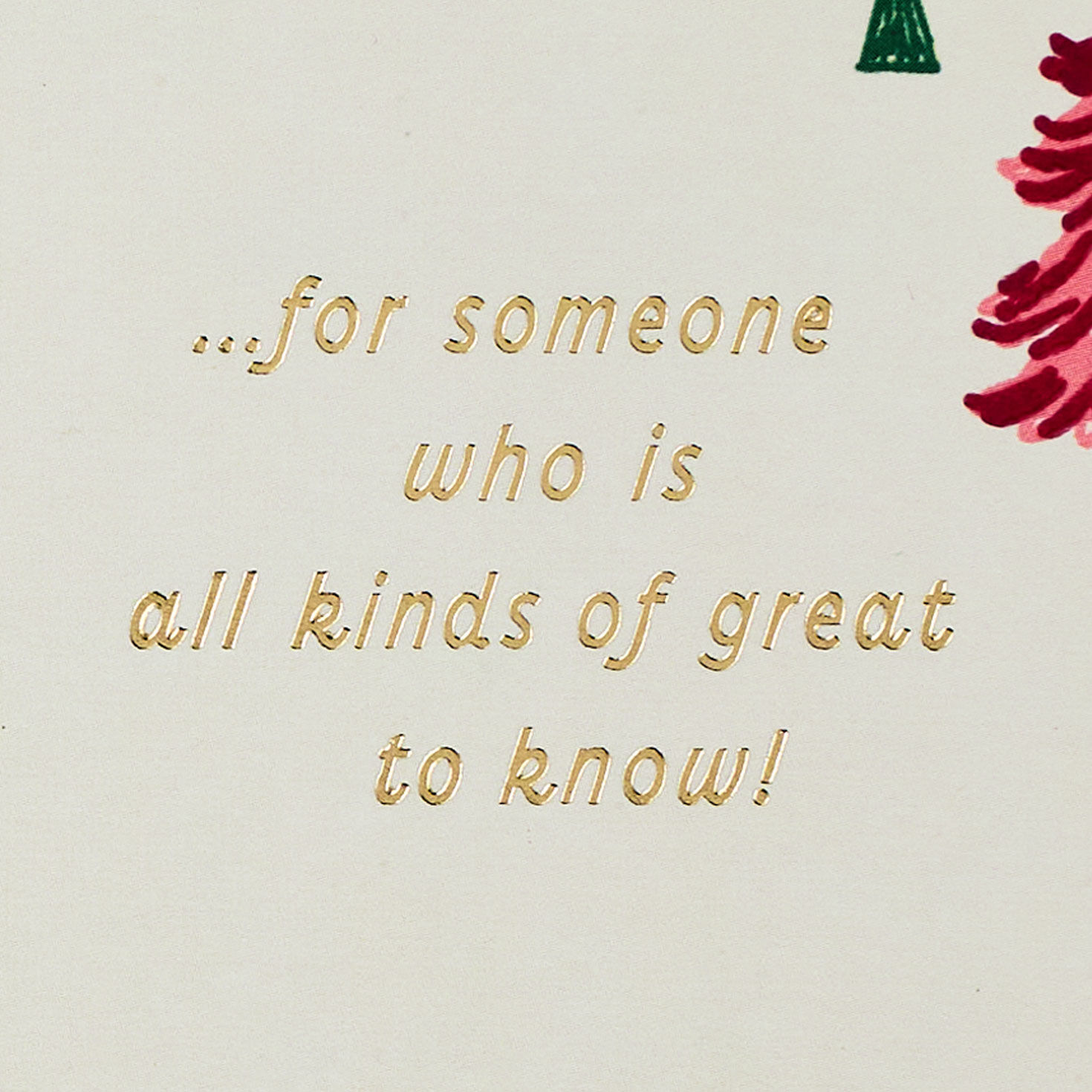 Elegant Christmas Tree Money Holder Christmas Card Sentiment image number 2