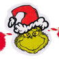 Grinch Felt Christmas Garland closeup view image number 5