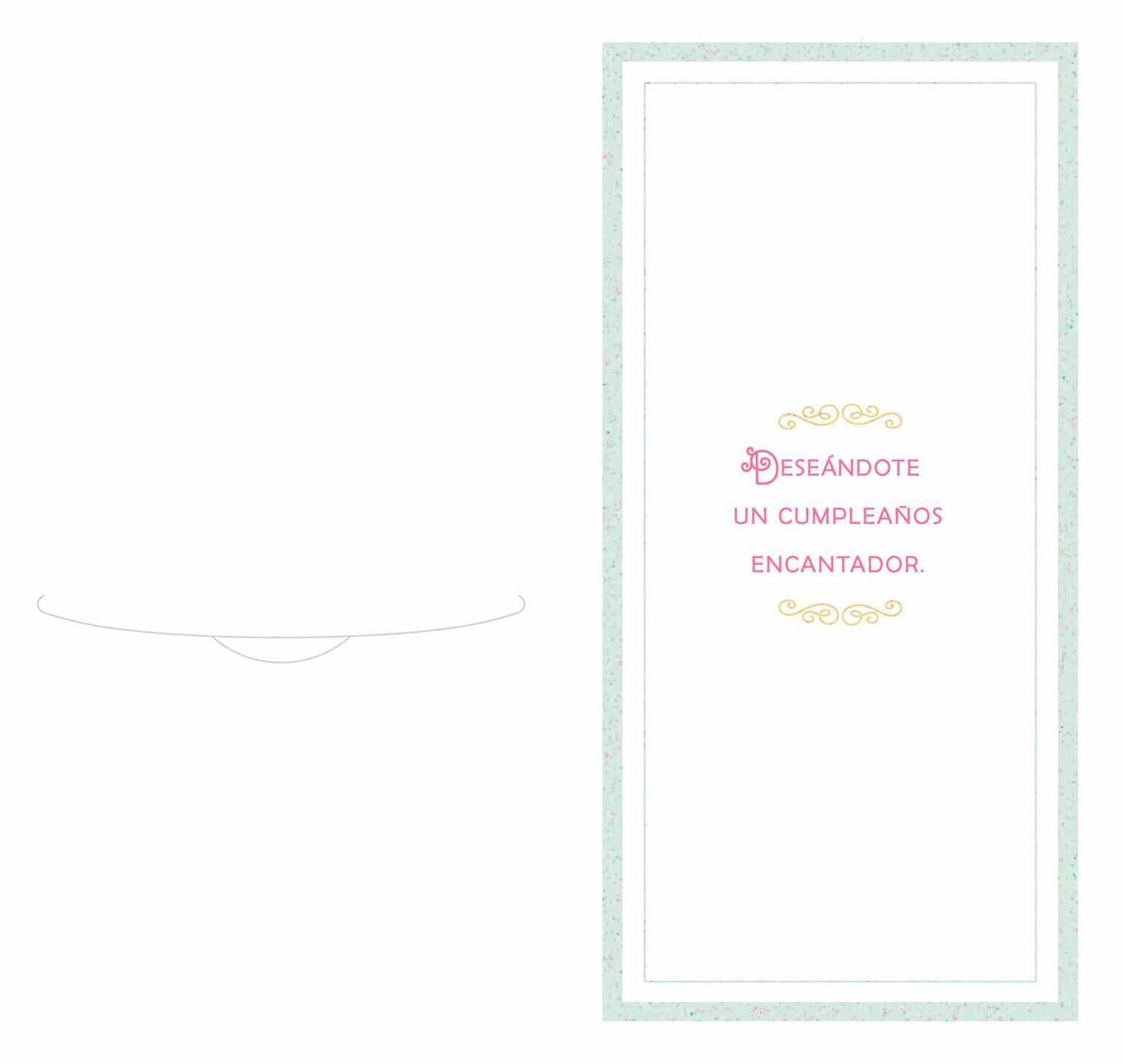 Gowns and Crowns Spanish-Language Money Holder Quinceañera Card
