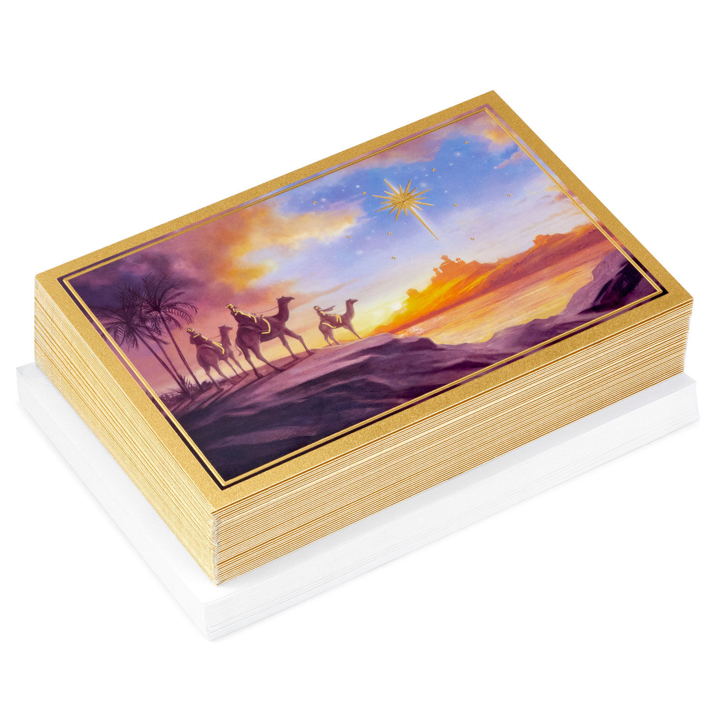 Wise Men Traveling to Bethlehem Christmas Cards, Box of 40