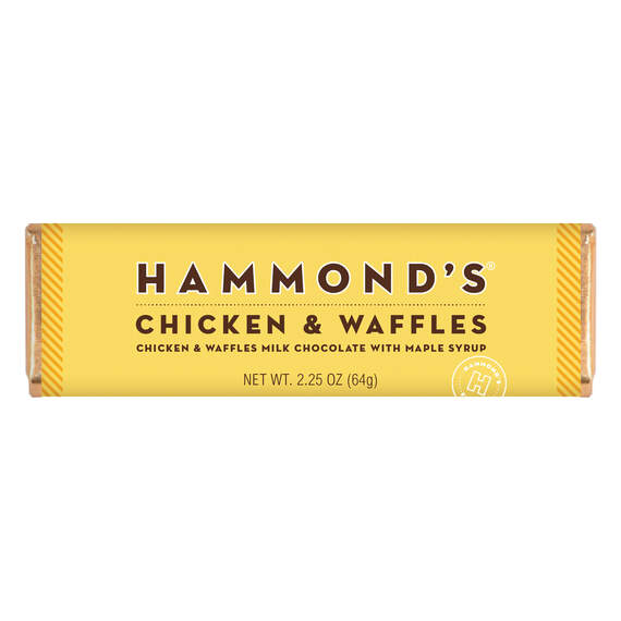 Hammond's Chicken & Waffles Candy Bar, 2.25 oz.