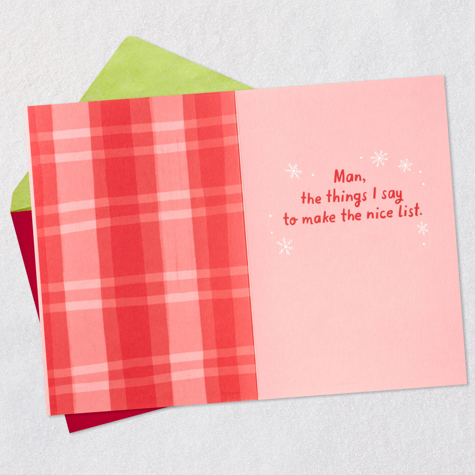 To my sister who i love funny christmas card greeting cards hallmark