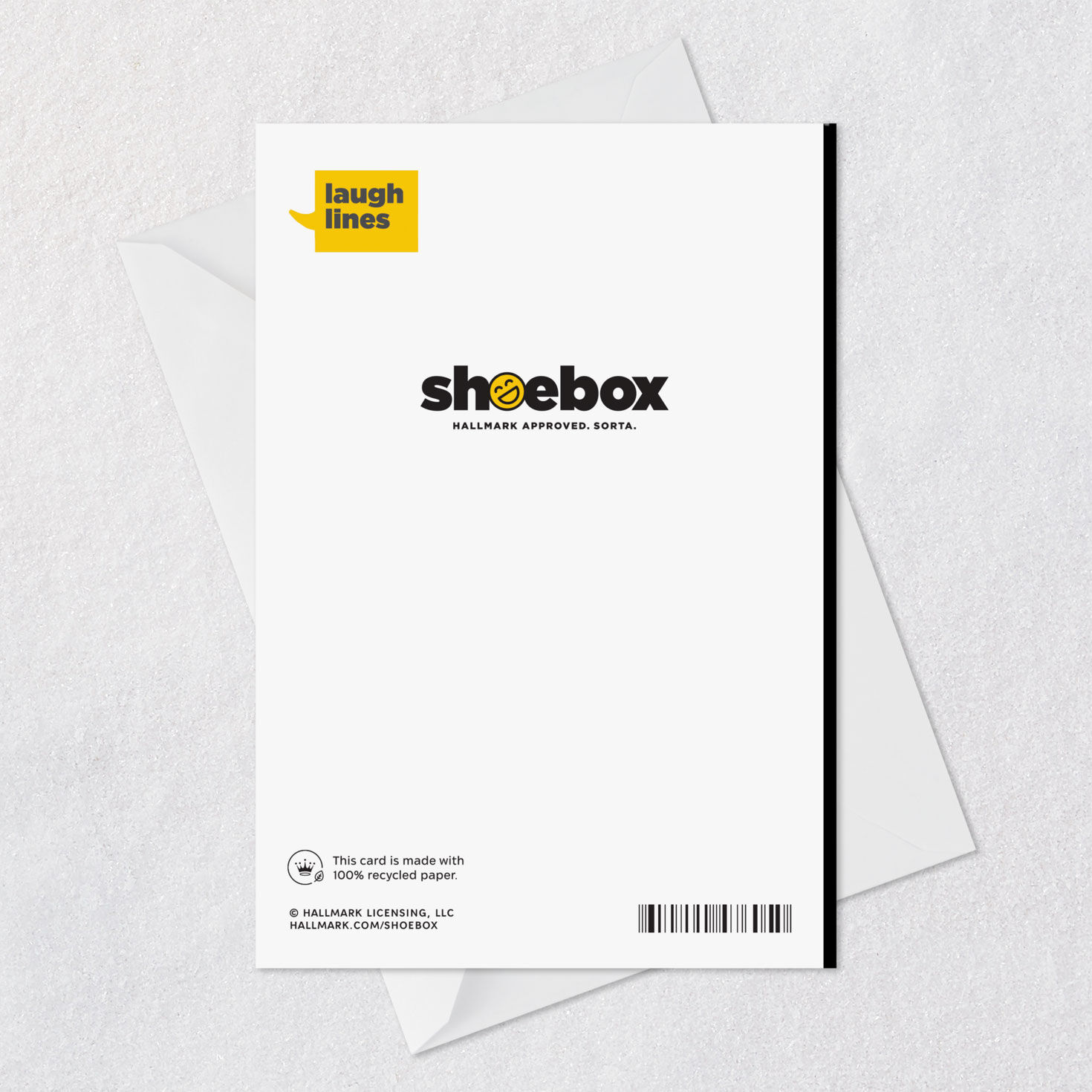 Black and Red Aging Birthday Card Card Back with Envelope image number 7