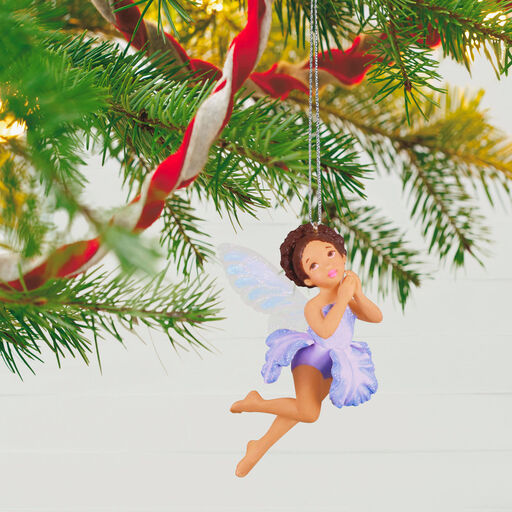 Fairy Messengers Iris Fairy Ornament, 