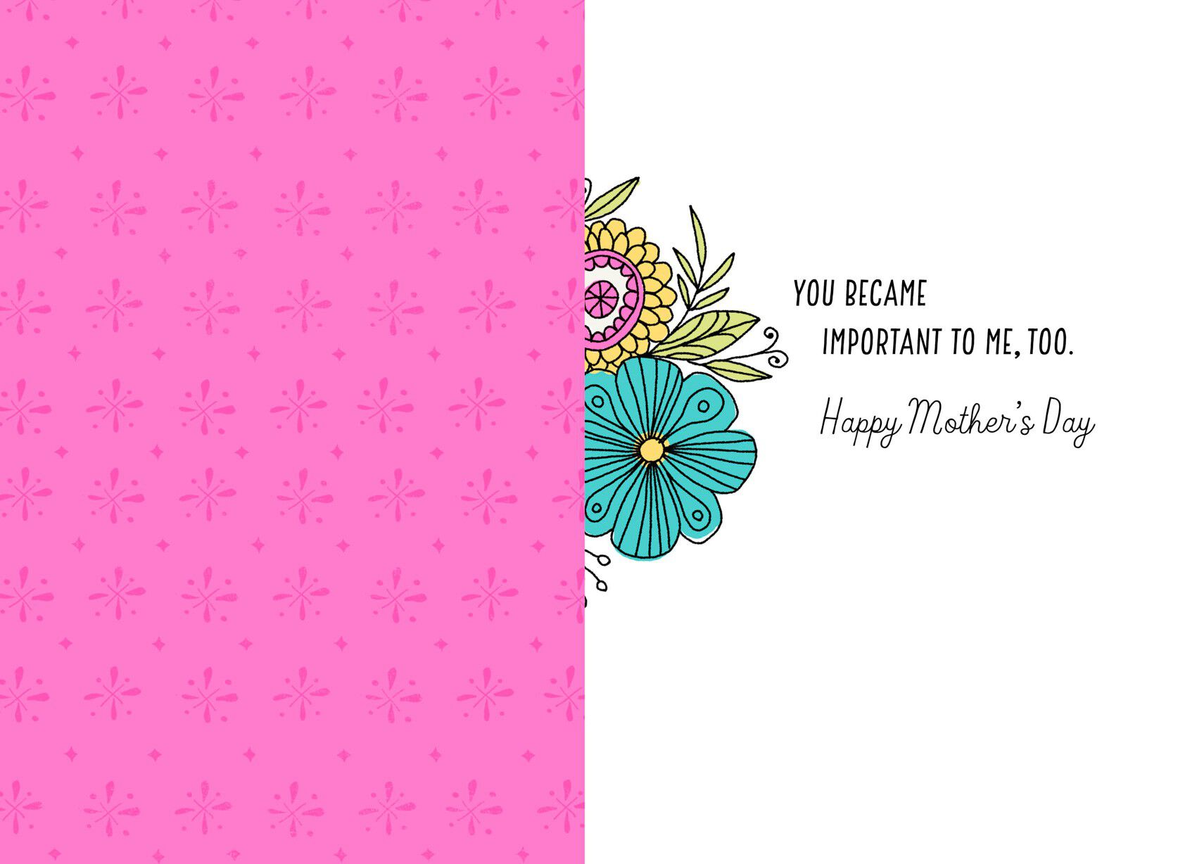 You're Important, Mother’s Day Card for Stepmom