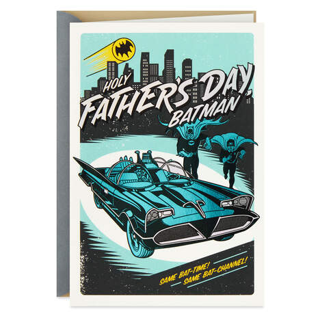 Batman™ and Robin™ Father's Day Card, , large